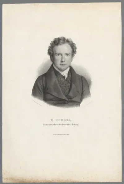 Portret van Jean Henri Hirzel