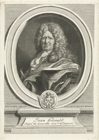 Portret van Jean Hérault de Gourville