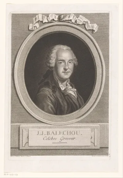Portret van Jean Joseph Baléchou
