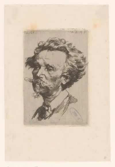 Portret van Jean Joseph Halleux