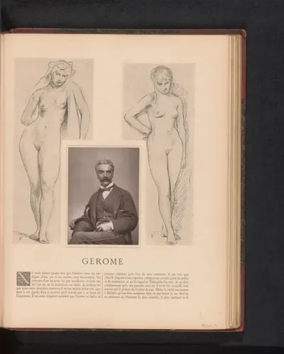 Portret van Jean-Leon Gérôme