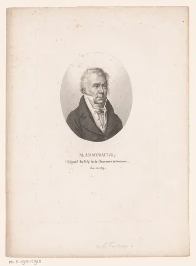 Portret van Jean-Louis Admyrauld