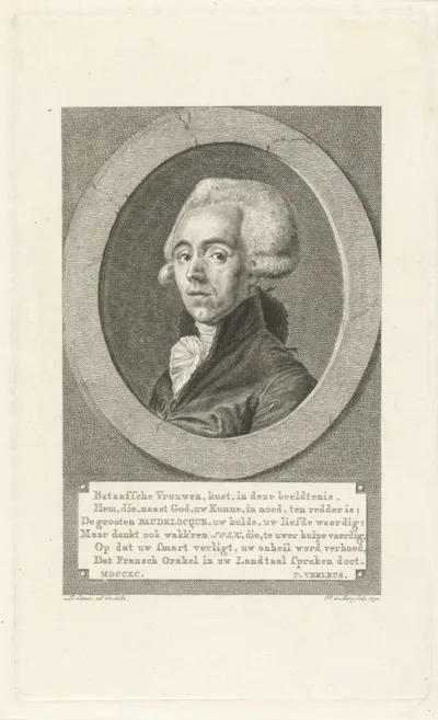 Portret van Jean-Louis Baudelocque