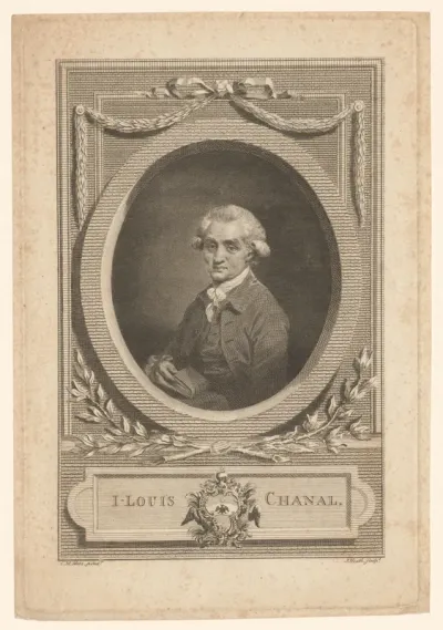Portret van Jean Louis Chanal