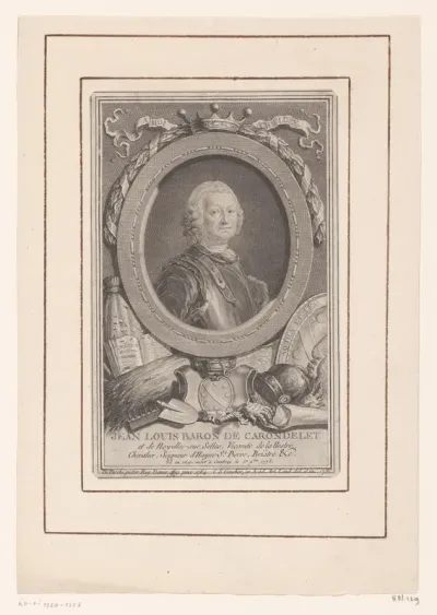 Portret van Jean Louis de Carondelet