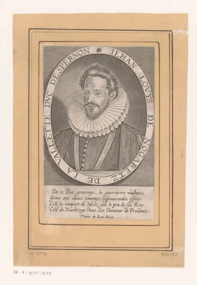 Portret van Jean-Louis de Nogaret de La Valette