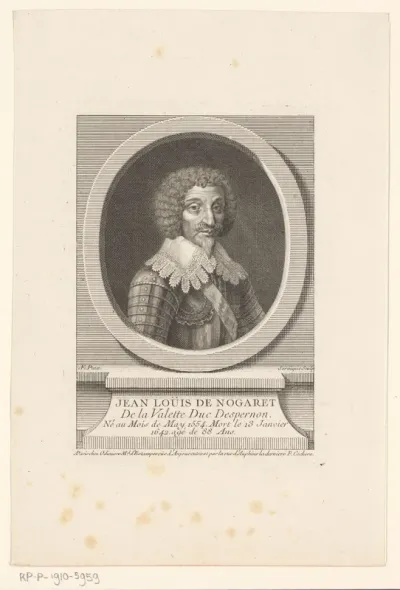 Portret van Jean-Louis de Nogaret de la Valette