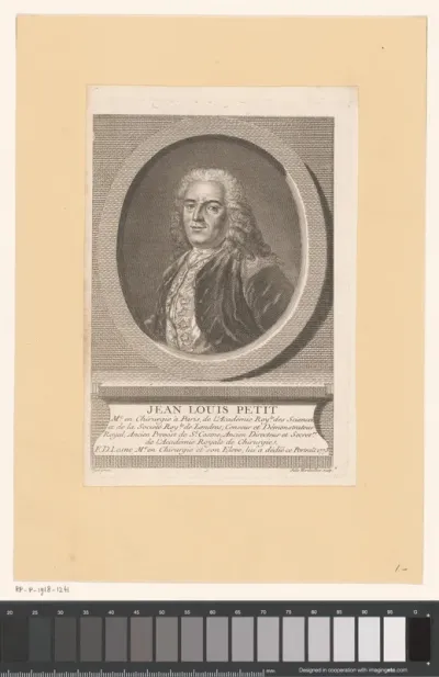 Portret van Jean Louis Petit
