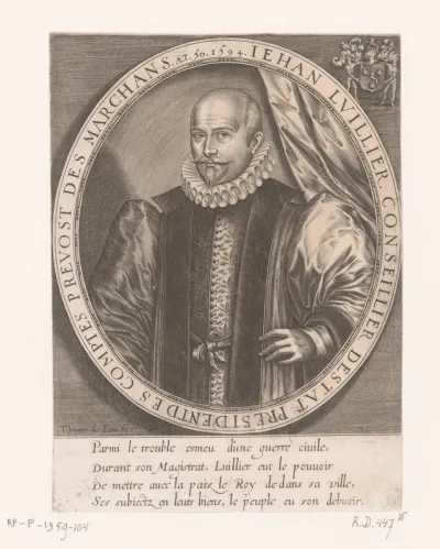 Portret van Jean Luillier