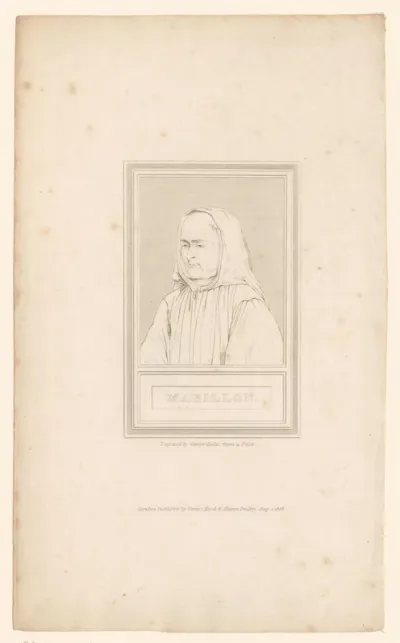 Portret van Jean Mabillon