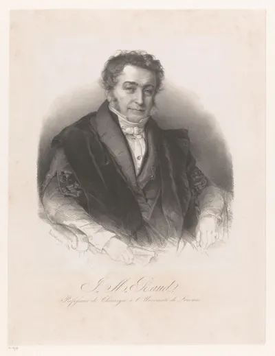 Portret van Jean Marie Baud