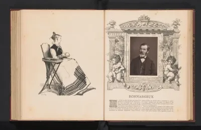 Portret van Jean-Marie Bonnassieux