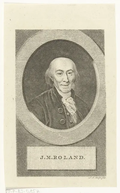 Portret van Jean-Marie Roland de La Platière