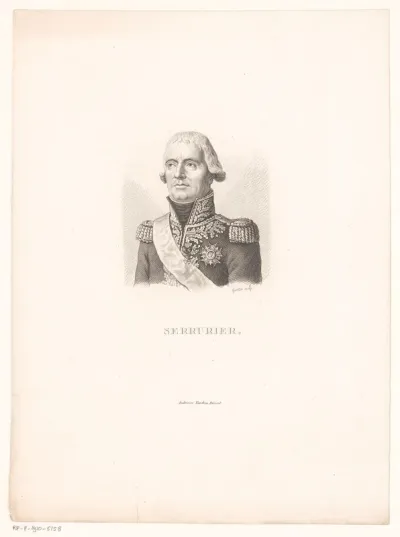 Portret van Jean-Mathieu-Philibert Sérurier