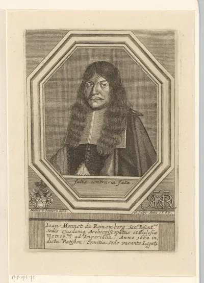 Portret van Jean Monnet de Reinenberg