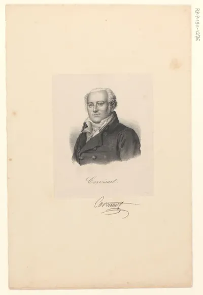Portret van Jean-Nicolas Corvisart