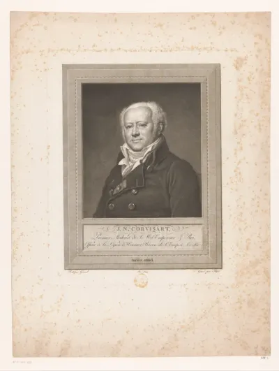 Portret van Jean-Nicolas Corvisart