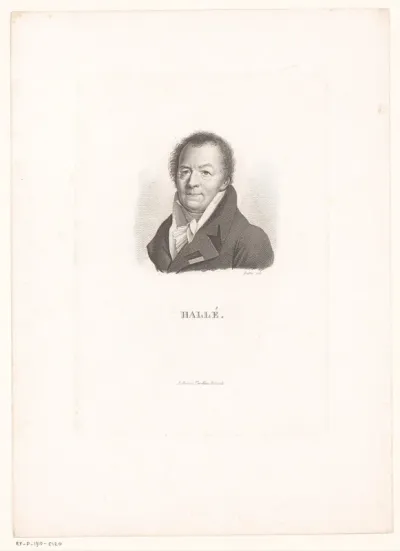 Portret van Jean Noël Hallé