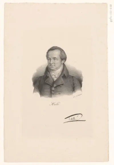 Portret van Jean Noël Hallé