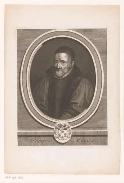 Portret van Jean Papire Masson
