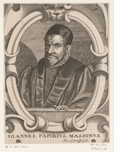 Portret van Jean Papire Masson