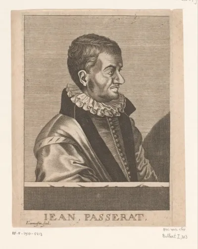 Portret van Jean Passerat