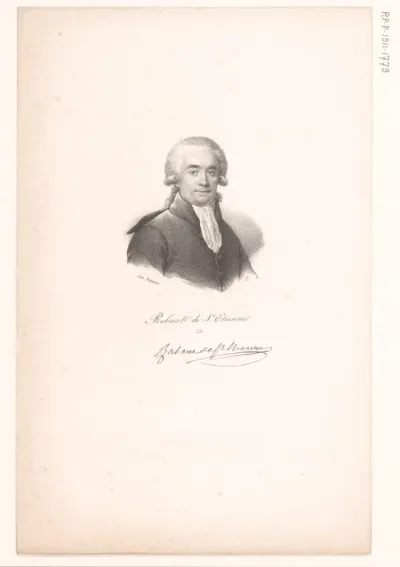 Portret van Jean-Paul Rabaut Saint-Étienne