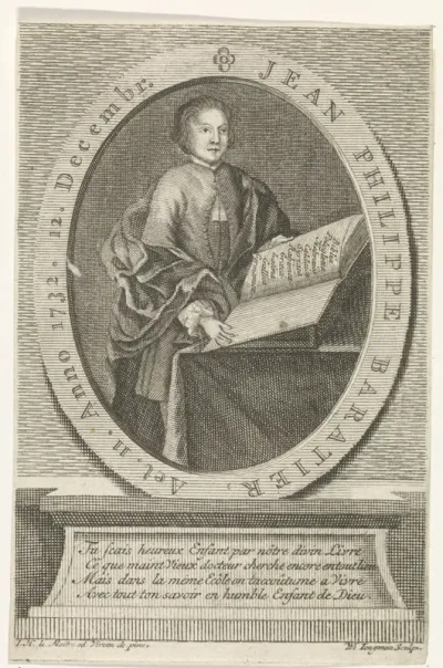 Portret van Jean-Philippe Baratier