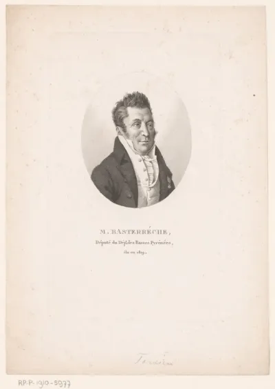 Portret van Jean-Pierre Basterrêche