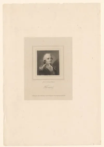 Portret van Jean-Pierre Claris de Florian