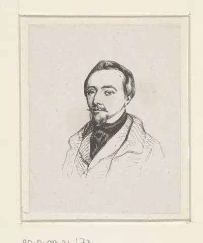Portret van Jean Pierre Cluysenaar