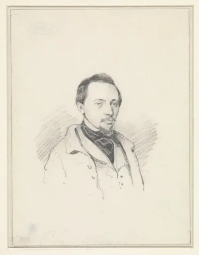 Portret van Jean Pierre Cluysenaar
