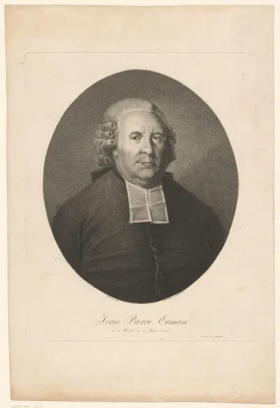 Portret van Jean Pierre Erman
