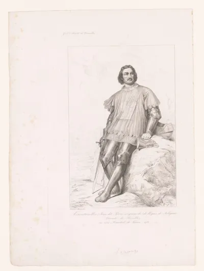 Portret van Jean Poton de Xaintrailles