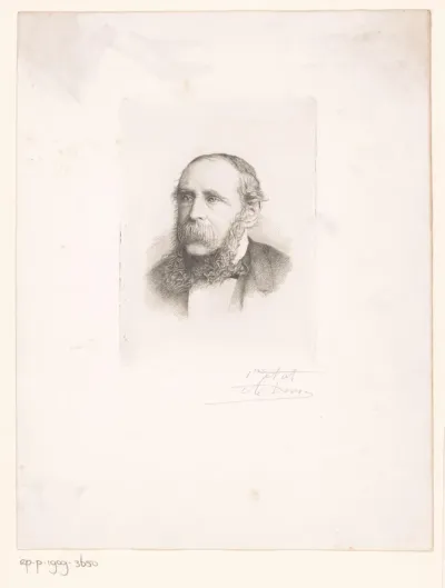 Portret van Jean Servais Stas