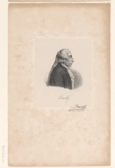 Portret van Jean Sylvain Bailly