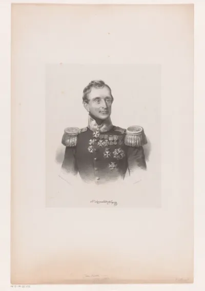 Portret van Jean Victor de Constant Rebecque