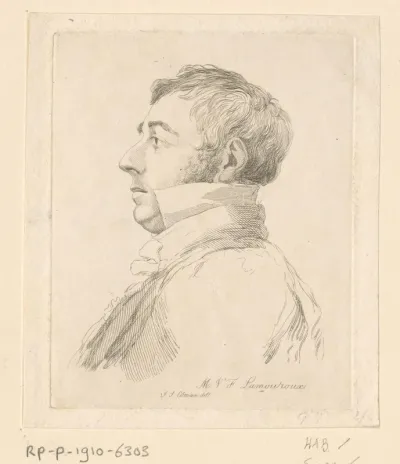 Portret van Jean Vincent Félix Lamouroux