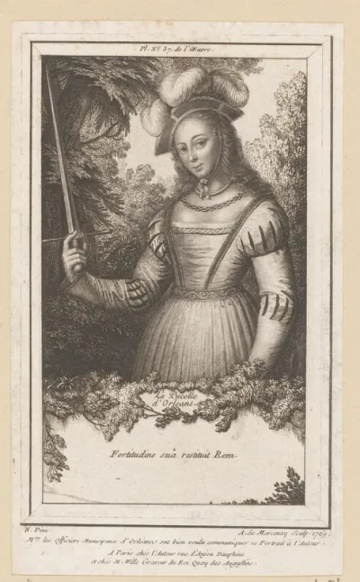 Portret van Jeanne d'Arc