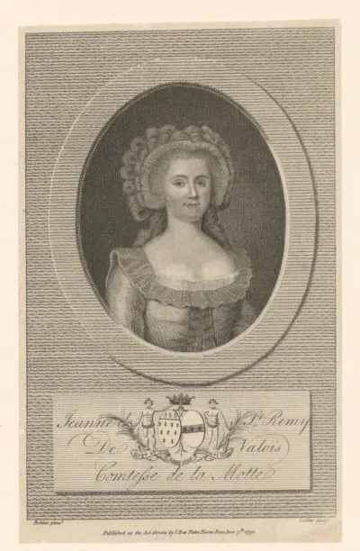 Portret van Jeanne de Valois-Saint-Rémy