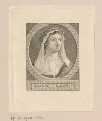 Portret van Jeanne Hachette
