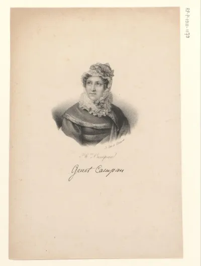 Portret van Jeanne-Louise-Henriette Campan