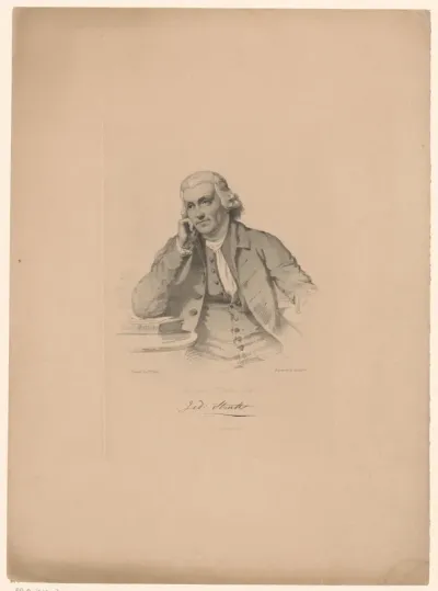Portret van Jedediah Strutt