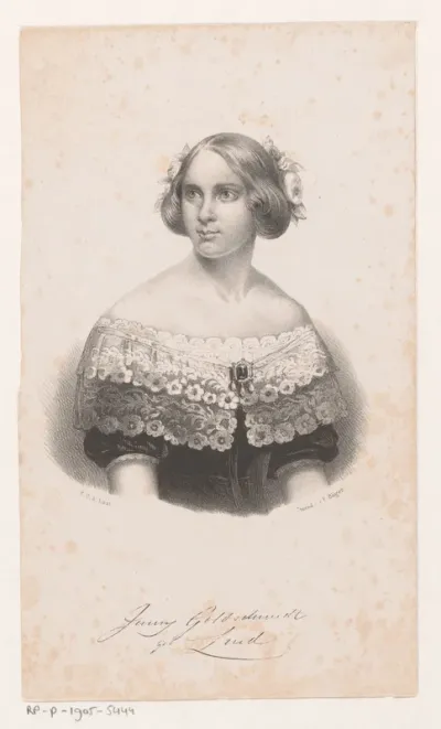 Portret van Jenny Lind