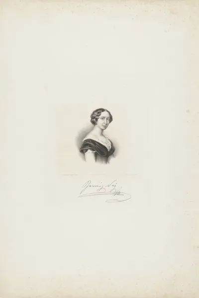 Portret van Jenny Ney