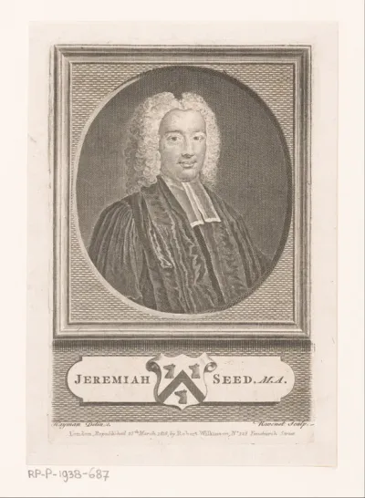 Portret van Jeremiah Seed