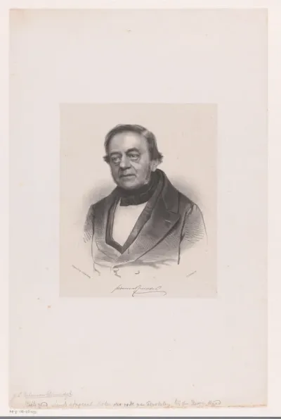Portret van Jeremias Cornelis Faber van Riemsdijk