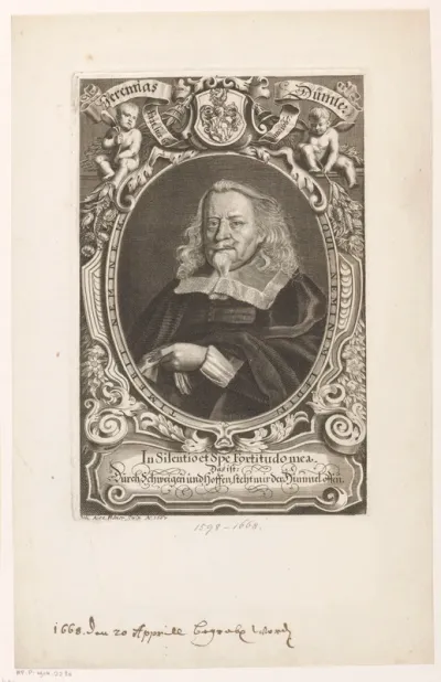 Portret van Jeremias Dümler