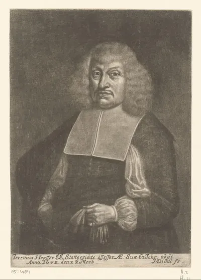 Portret van Jeremias Hopffer