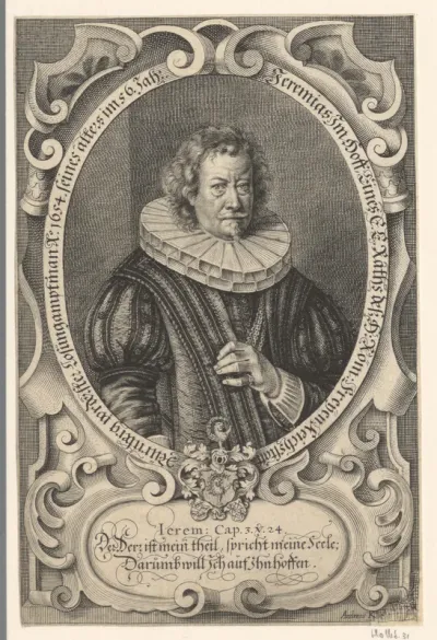 Portret van Jeremias Imhoff